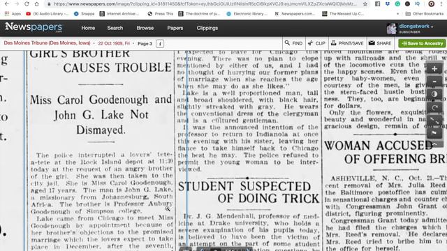 John G. Lake's Clandestine Affair смотреть онлайн