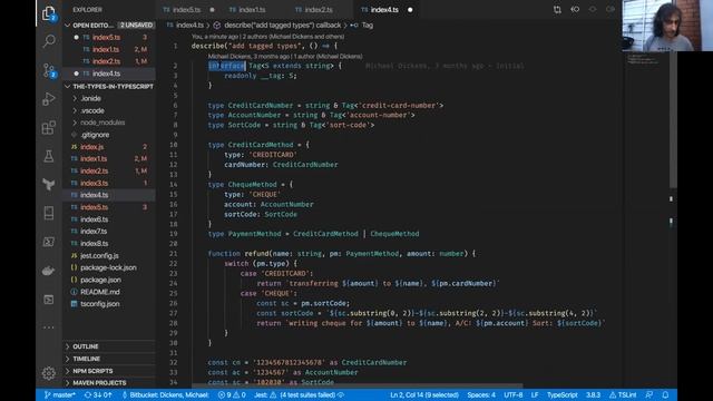 The Types in TypeScript - Michael Dickens | Manchester Web Meetup #14 смотреть онлайн