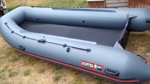 Обзор на лодку Хантер 360А на большой воде. Реальный отзыв. Советуем посмотреть.