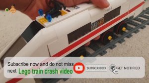 Lego train first person view FPV - HIGH SPEED curves
