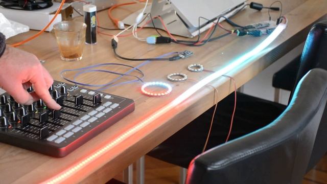 ESP-8266 Artnet Neopixel - mode 10 смотреть онлайн