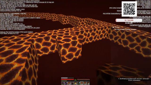 Строим ферму золота и опыта на свинозомби. #Minecraft 1.16.2 смотреть онлайн