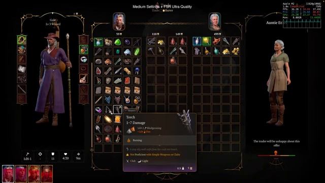 Baldur's Gate 3 Mac Native Gameplay Act 1 Part 3