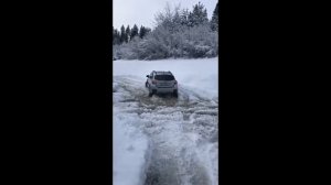 Subaru XV Crosstrek in Snow 2021