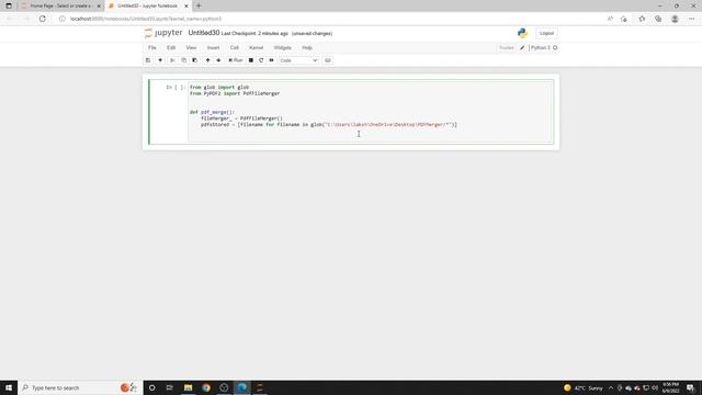Merge Multiple PDF files into one using Python [2022] смотреть онлайн