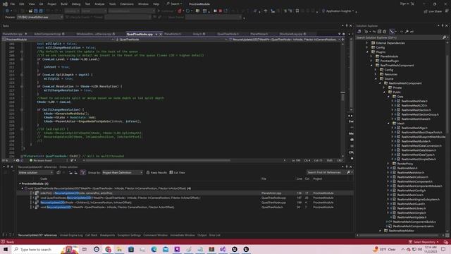 UE5 - Procedural Planet - Continuing integration of real time mesh plugin смотреть онлайн