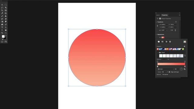 How To Add Gradient To Shapes - Adobe Photoshop смотреть онлайн