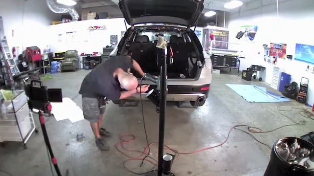 Audi Allroad Color Change: Black to Matte Dark Gray смотреть онлайн