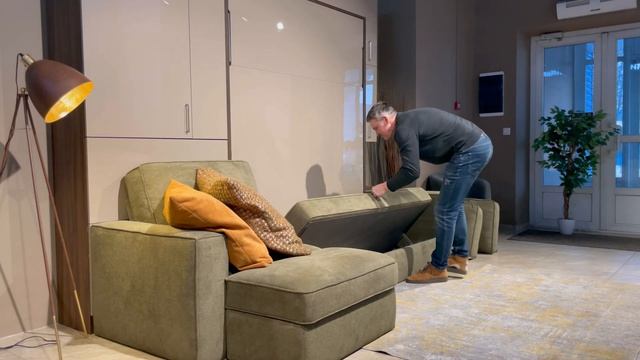 Шкаф-кровать-диван Eleganse - новинка в UDK Möbel!