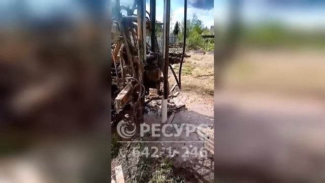 Бурение скважины в д. Копорье Ломоносовского района смотреть онлайн