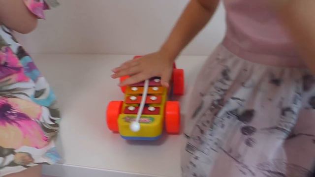 Merry Margo & Nastya Pretend Play With Musical Instrument Toys For Kids & Sing Nursery Rhymes