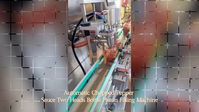 HYAP2 -10TMHS Automatic Chopped Pepper Sauce Two Heads Bottle Piston Filling Machine смотреть онлайн