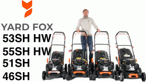 Обзор и сравнение на бензиновые газонокосилки Yard Fox 46SH, 51SH, 53SH HW, 55SH HW