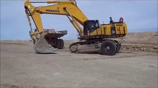 Мастер класс на экскаваторе