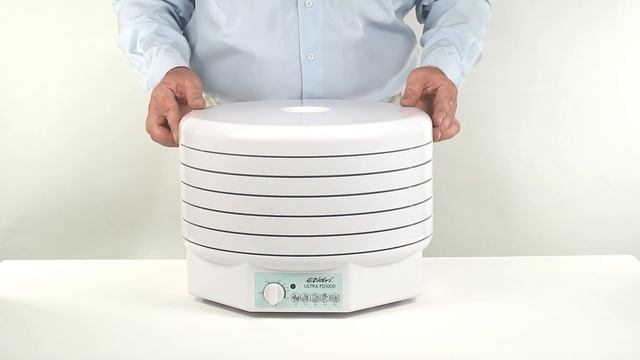 Электрическая сушилка для овощей и фруктов, мяса и трав Ezidri Ultra FD1000 смотреть онлайн