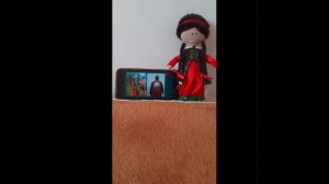 кукла в башкирском костюме