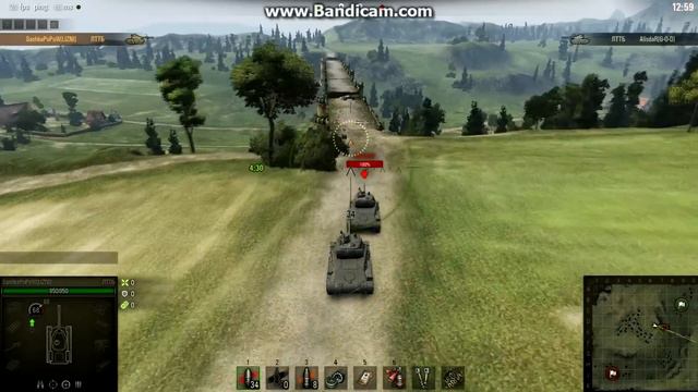 Как перелететь на мост на карте Вестфилд [World oF Tanks] смотреть онлайн
