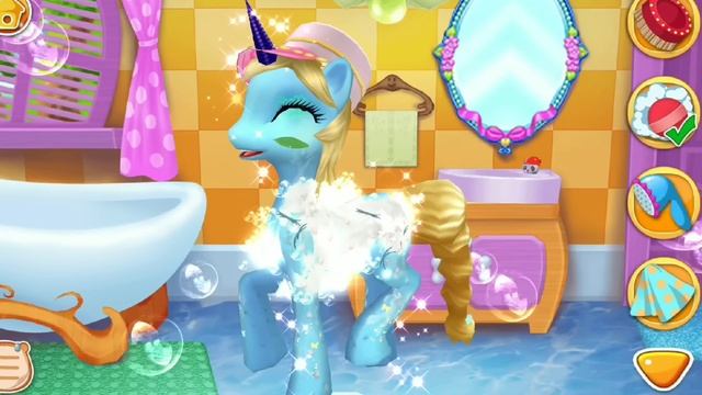 Fun Horse Care Games - Play Pet Pony Makeup, Dress Up, Hair Style Makeover Kids & Girls Games смотреть онлайн