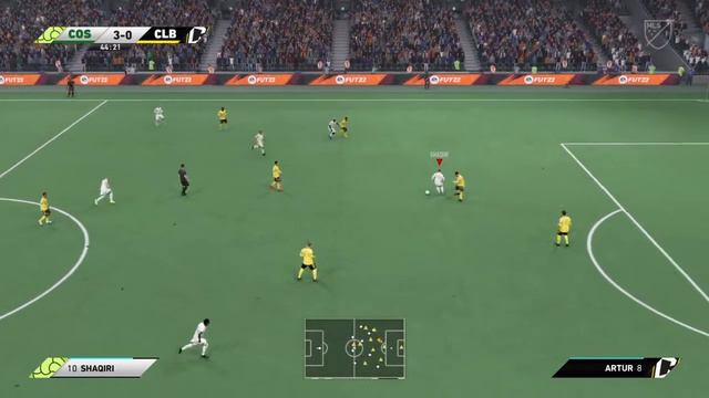 New York Cosmos Vs Columbus Crew In The MLS FIFA 22 Gameplay