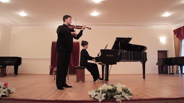 Ж. Массне "Размышление" из оперы "Таис"(переложения для скрипки и фортепиано смотреть онлайн