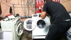 Как разобрать стиральную машину SAMSUNG WF6450N7W