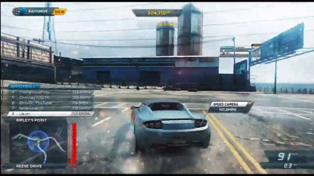 NFS Most Wanted: MULTI-CAR 6 STAR COP CHASE! (E3 NFS001) | iJevin смотреть онлайн