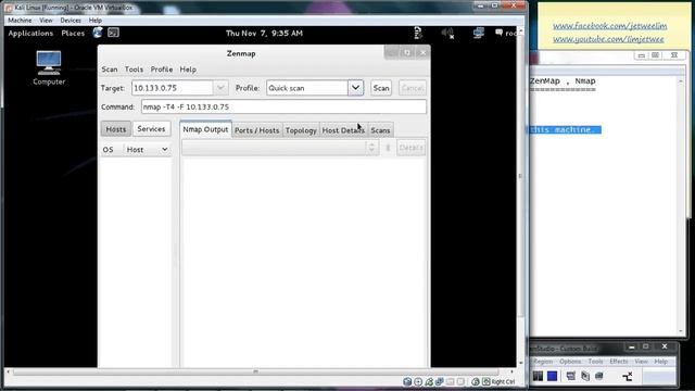 Kali Linux - Port Scan - Zenmap - Nmap (Network Mapper) смотреть онлайн