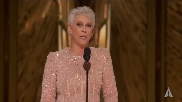 Jamie Lee Curtis Wins Best Supporting Actress For 'Everything Everywhere All At Once' | 95th Oscars