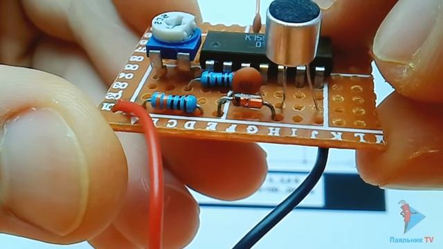 Простой FM радиомикрофон на К155ЛА3 смотреть онлайн