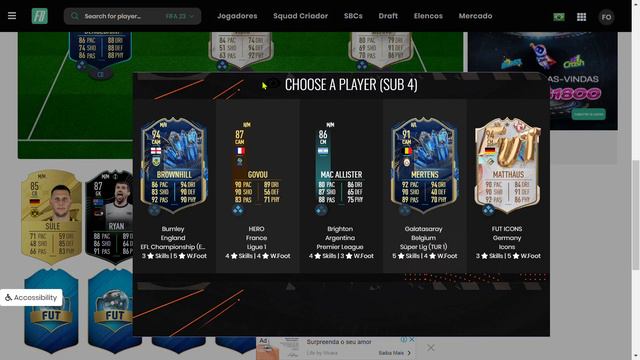 FIFA 23 Draft Simulator-_-FUTBIN смотреть онлайн