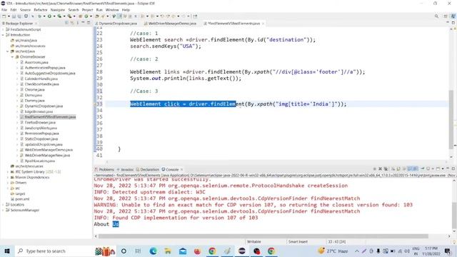 selenium java tutorial for beginners | Difference between Find Element and Find Elements in Seleniu смотреть онлайн