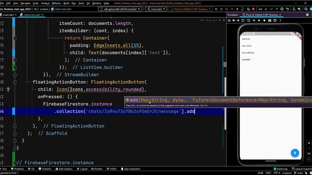 how to add data in firebase firestore flutter 06 смотреть онлайн