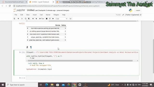 How to open zip files in Jupyter Notebook смотреть онлайн