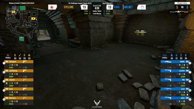 5yclone vs ATOX - ESL Challenger League - Season 46 AS смотреть онлайн