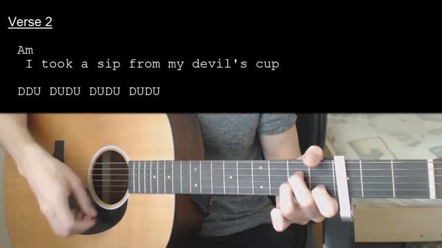 Melanie Martinez - Toxic EASY Guitar Tutorial With Chords / Lyrics смотреть онлайн