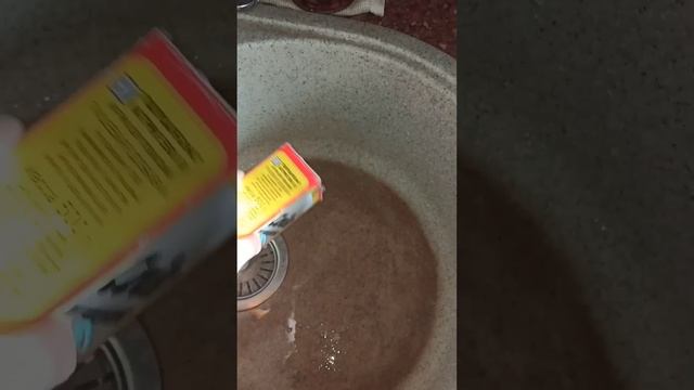 Как Быстро Очистить Раковину до Блеска #лайфхак #уборка #совет #кухня ? смотреть онлайн