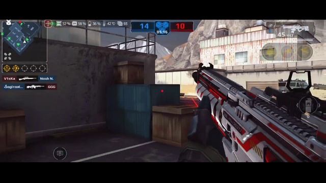 Modern Combat 5 New Update 5.8.6b JSON || AmarGaming || New 144Fps JSON Gameplay on Rog5 || смотреть онлайн
