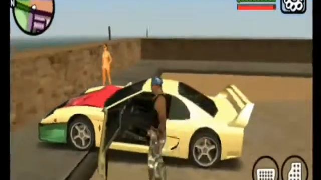 Обзор мода вылет через лобовое стекло ( Gta Sa Android) смотреть онлайн