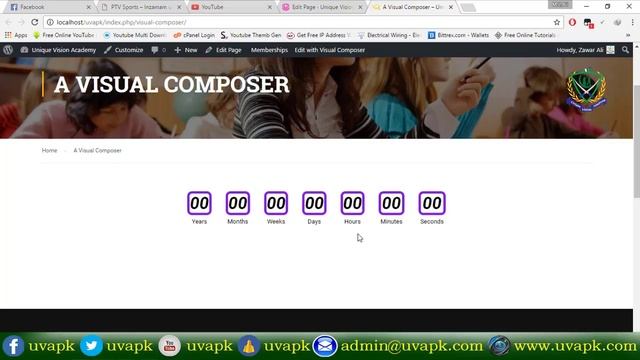 Lecture 20 Visual Composer WordPress Plugin Count down timmer смотреть онлайн