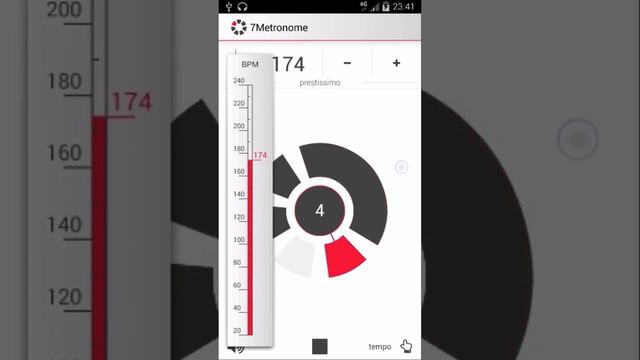 7Metronome - android metronome (demo) смотреть онлайн