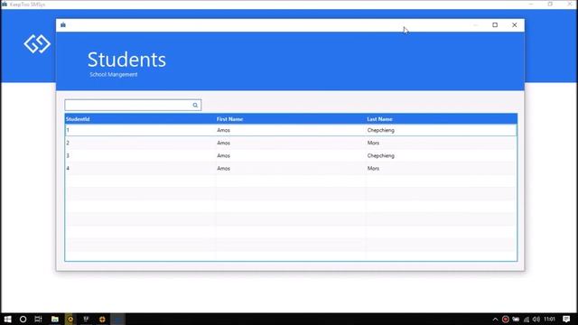 School Management System Redone with JavaFX DEMO смотреть онлайн