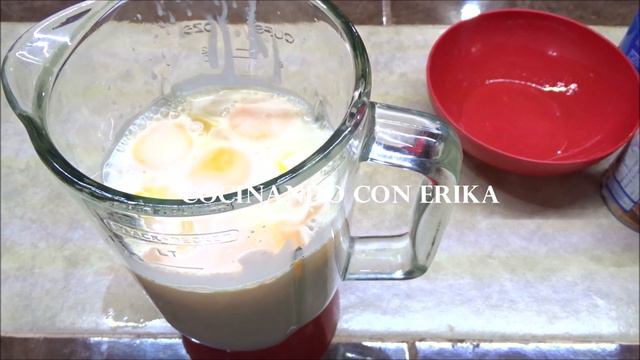 FLAN DE COCO CON 3 INGREDIENTES SIN HORNO 🌸COCINANDO CON ERIKA 🌸 смотреть онлайн