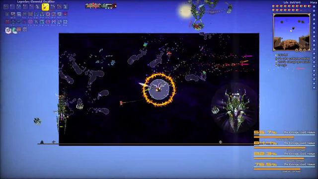 Terraria Calamity Death Mode 2X MultiSpawn Noxus attempt, 2 times phase 1, 4 times phase 2 смотреть онлайн