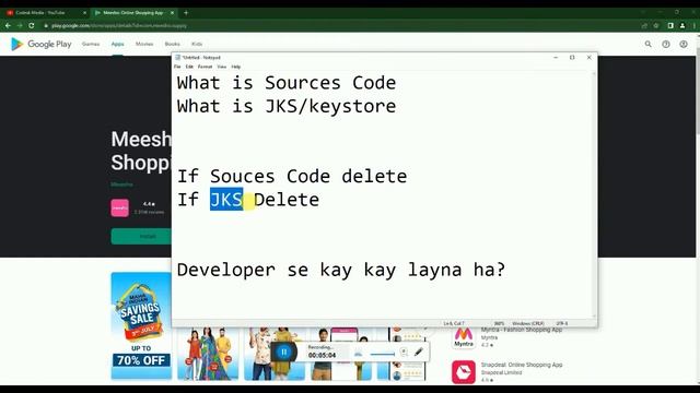 What is Sources code, JKS/कीस्टोर रिकवर- How to recover keystore 2022 | Raza Developers смотреть онлайн