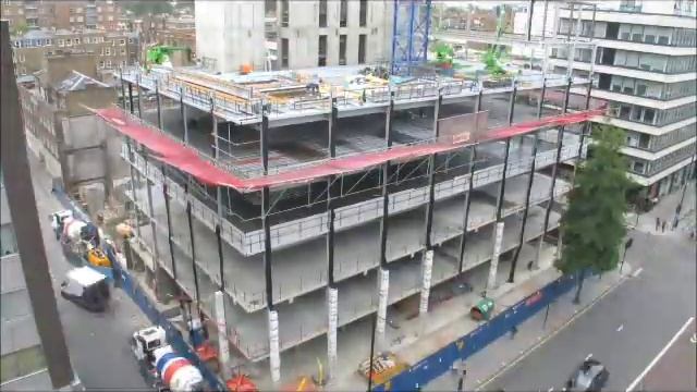 Construction Time Lapse - 11 Baker Street London смотреть онлайн