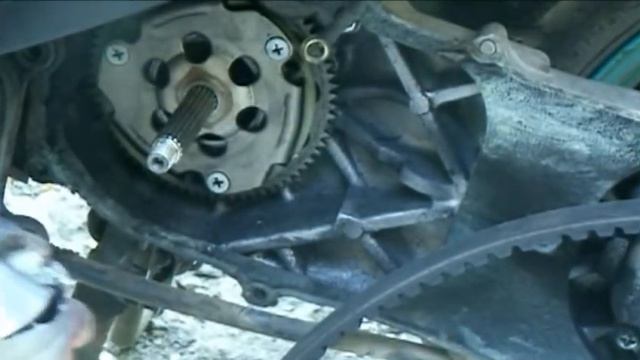 Как увеличить скорость скутера Yamaha jog с помощью расточки вариатора смотреть онлайн