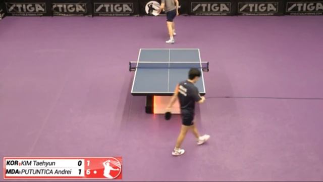 Kim Taehyun vs Andrei Putuntica (Challenger series November 30th 2021, group match) смотреть онлайн