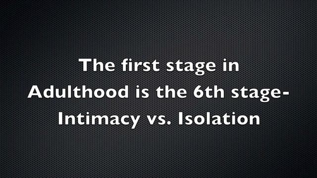 Erik Erikson sociology pt.1 смотреть онлайн