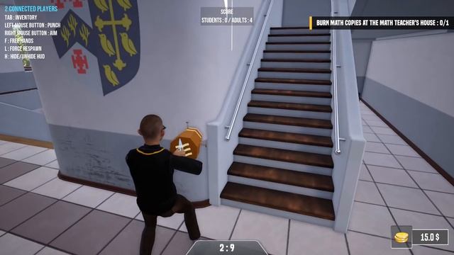 УЧИЛКА против ШКОЛЬНИКА, УГАРНОЕ СРАЖЕНИЕ в ШКОЛЕ ♦ Bad Guys at School смотреть онлайн