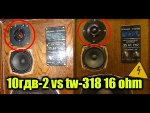 10гдв-2 против tw-318 16ом в s90